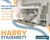 Harry Etagenbett von DeineMöbel24 – Platz zum Lernen, Spielen und für mehr Ordnung im Kinderzimmer.