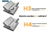 Matratzenvergleich: Härtegrad H3 Bonell-Federkern oder H4 7-Zonen Taschen-Federkern.