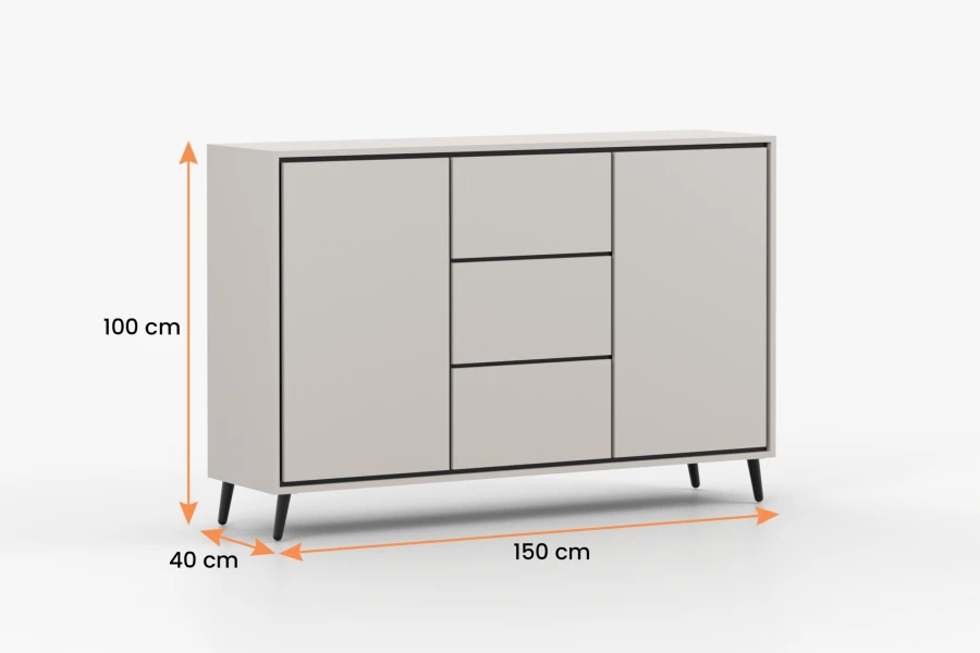 commode 3 laden 2 deuren (6)