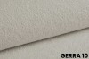 Nahaufnahme Gerra 10 Bouclé-Stoff in Beige für Polstermöbel