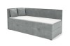 Gina Kindersofa in Grau, stilvolles Möbelstück für Kinderzimmer.