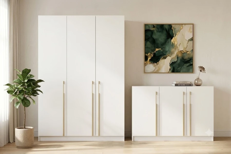 MIRELO K cashmere wardrobe and sideboard