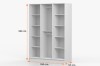 MIRELO K storage furniture in cashmere white