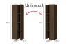tall unit walnut