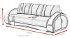 Sofa Abmessungen Skizze mit Maßen für Breite 248cm und Höhe 92cm.