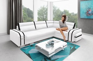 ANDREAS Ecksofa mit Schlaffunktion Deine Möbel