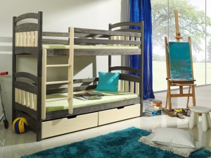 JULIA II Etagenbett für 2 Kinder mit Schubladen Deine Möbel