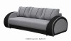 Grau-schwarzes Sofa CHER Inari 91 Soft 011, modernes Polstermöbel.