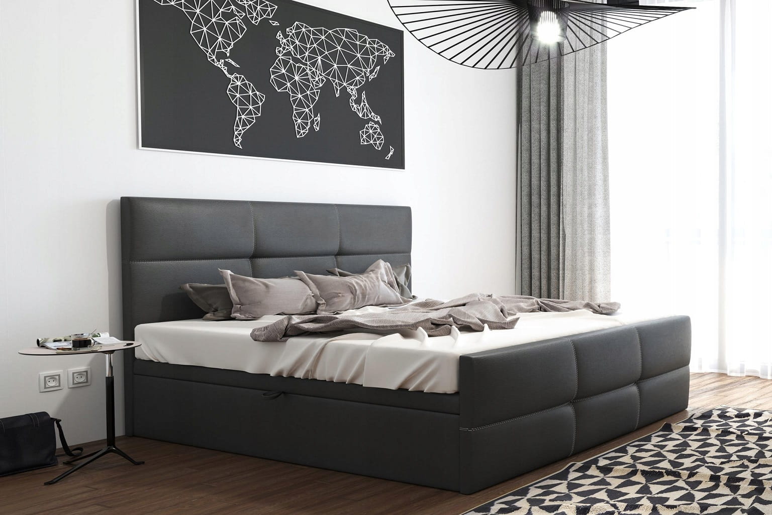 OTTAVA Boxspringbett mit Bettkasten Deine Möbel