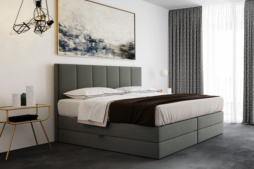 VERDO Boxspringbett mit Bettkasten Deine Möbel