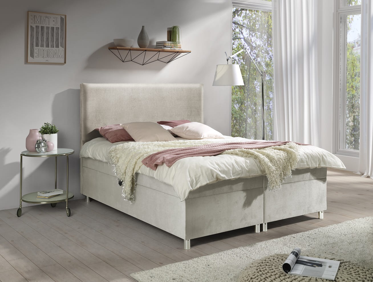 ANGIE Boxspringbett mit Bettkasten Deine Möbel