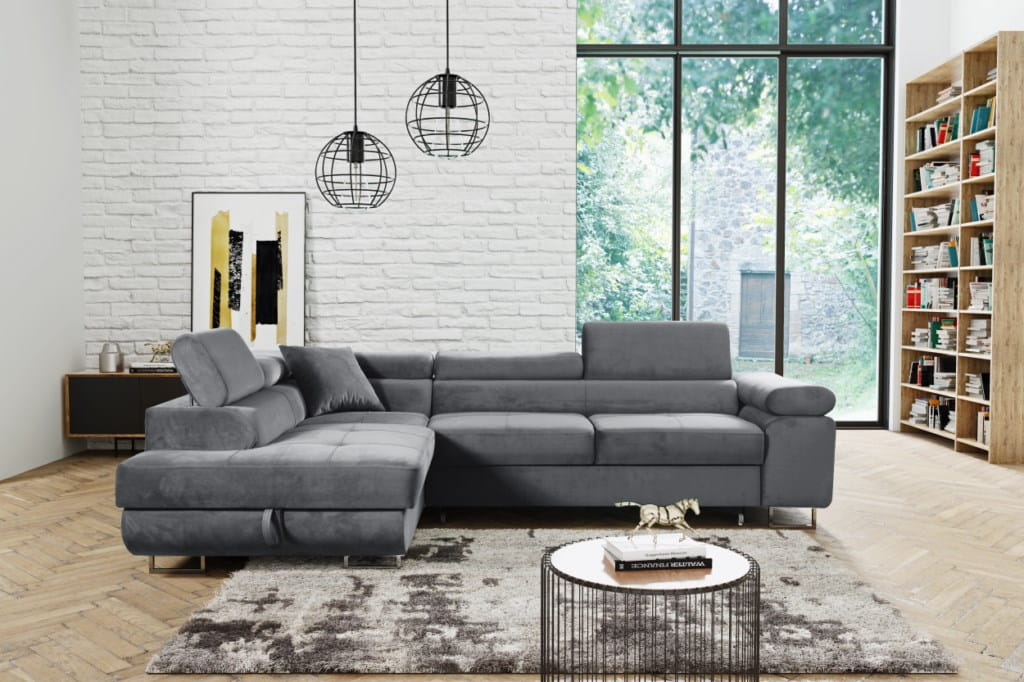 MOON Ecksofa mit Schlaffunktion Deine Möbel