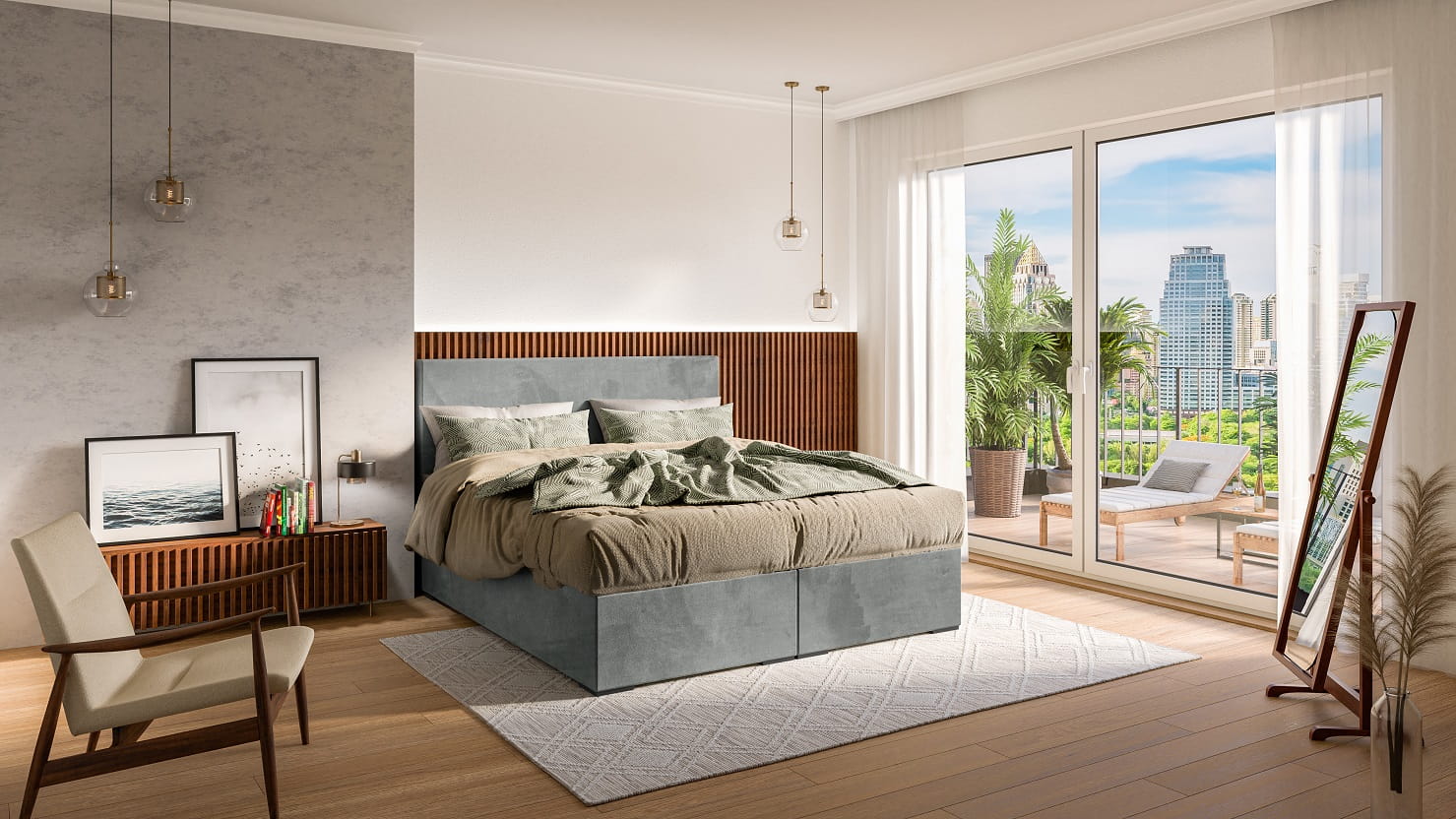 LEA Boxspringbett mit Bettkasten Deine Möbel