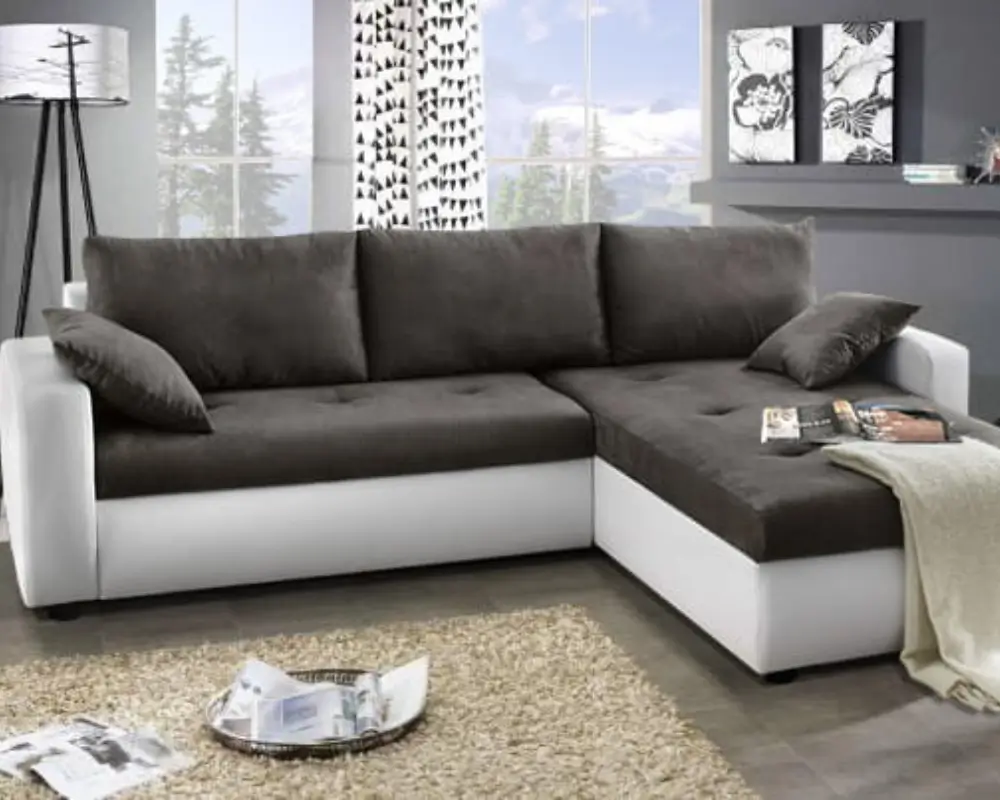 SPACE Ecksofa mit Schlaffunktion Deine Möbel