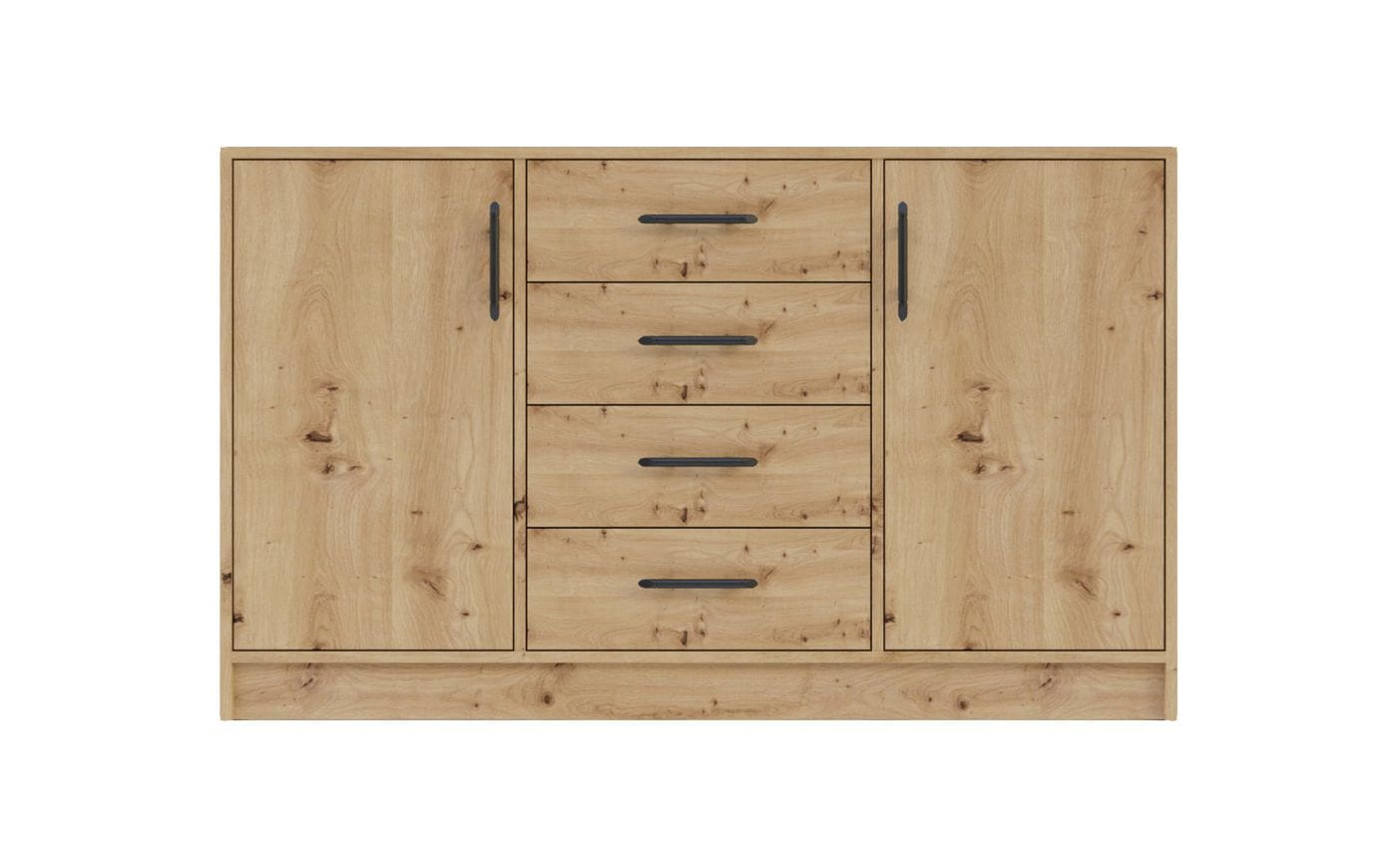 SAM SRK1 Kommode mit Schubladen 140 cm Garderobe Garderobensystem Artisan Deine Möbel