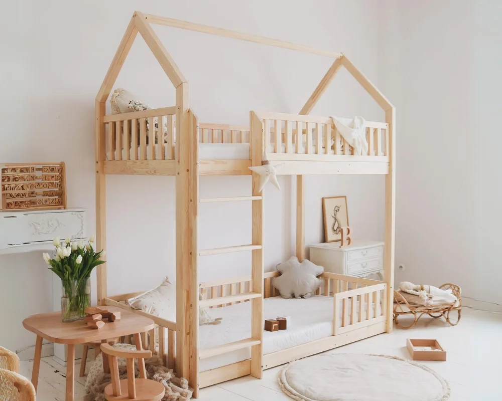 BIANCA Etagenbett Housebett für 2 Kinder