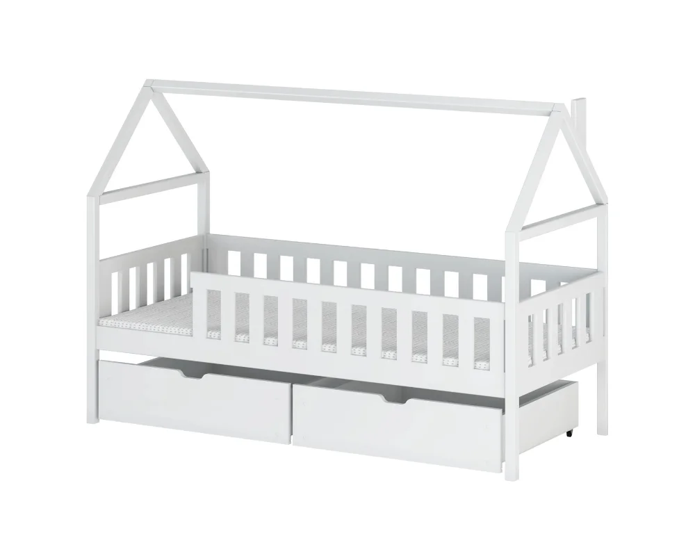 DOLLY I Hausbett Einzelbett mit Schubladen Deine Möbel