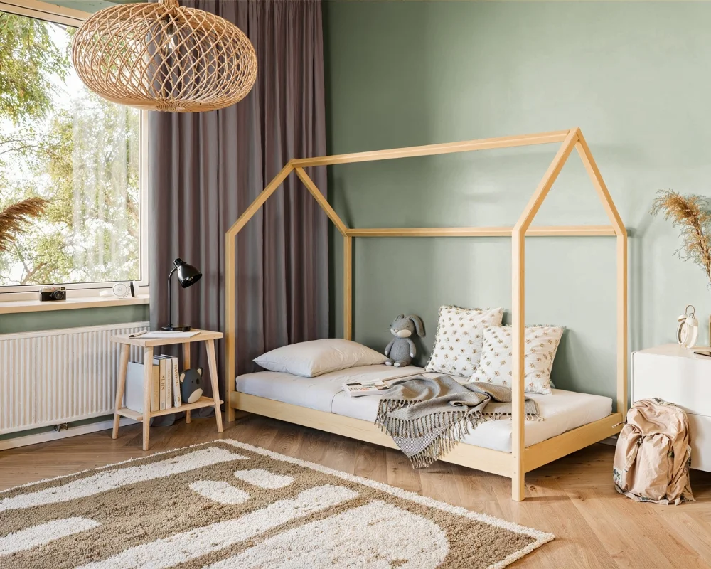 LAKI Kiefer Kinderbett Hausbett Deine Möbel