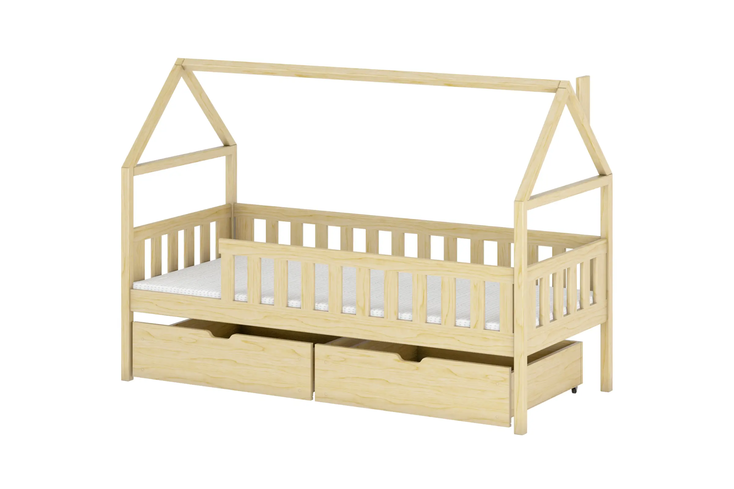 DOLLY 90x200 Natur Kiefer Kinderbett Deine Möbel