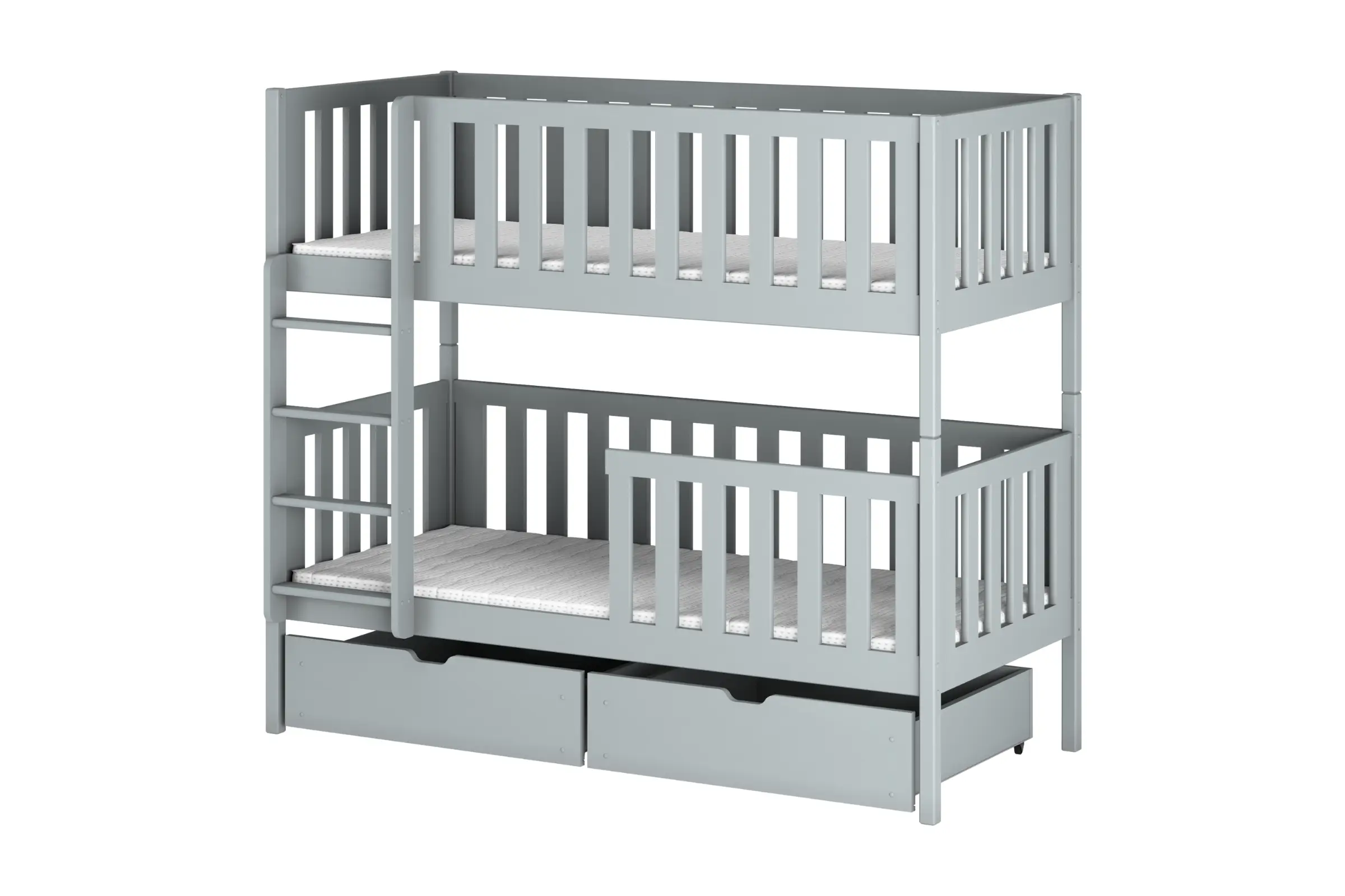 MANUEL 90x200 Aschgrau Etagenbett Deine Möbel