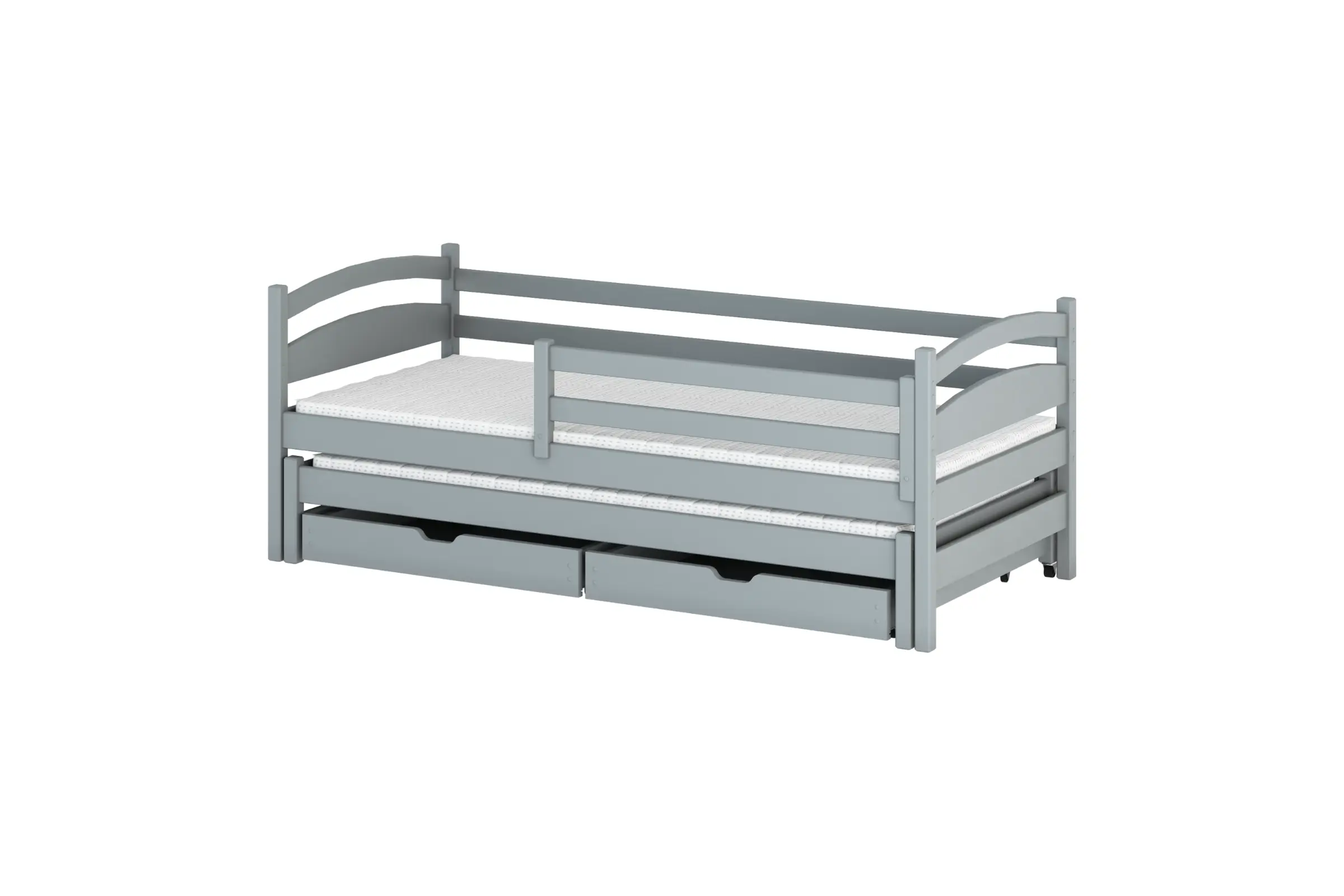 TINA 90x200 Aschgrau Etagenbett Deine Möbel