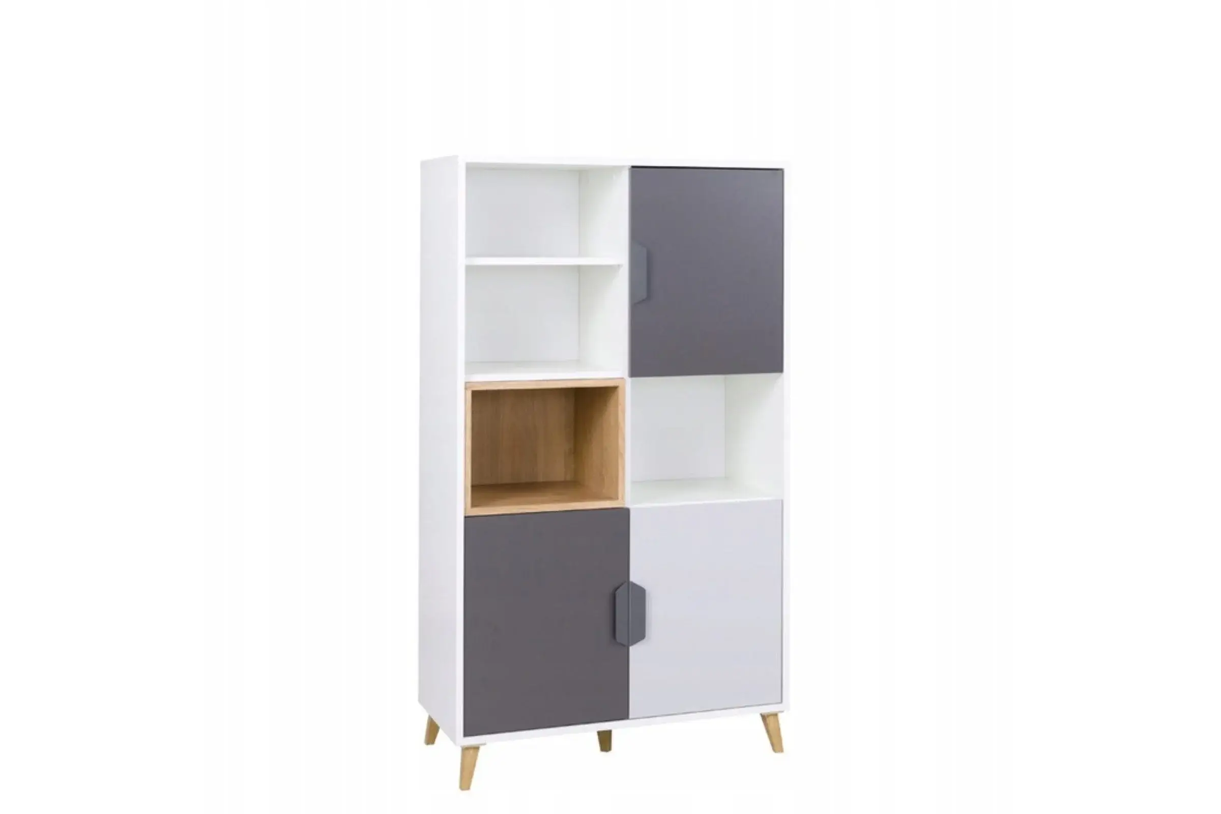 JUSTIN 6 Hochkommode Kommode Jugendkommode Sideboard 80 cm breit Deine Möbel