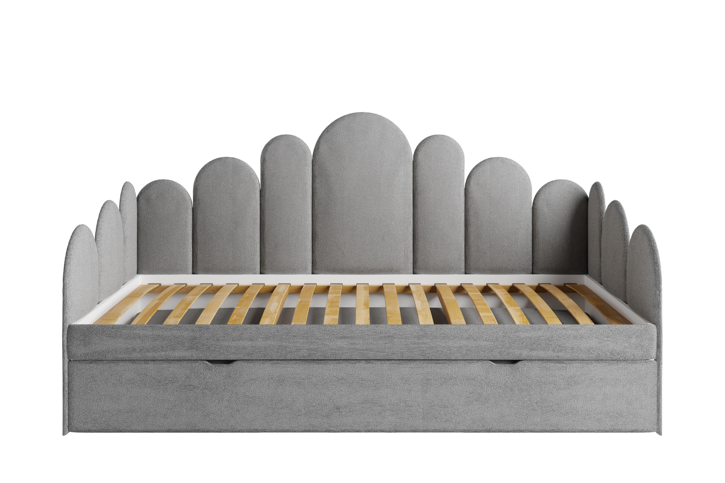 JESS Polsterbett Kinderbett Ausziehbett für Kinder Jugendliche Deine Möbel 24