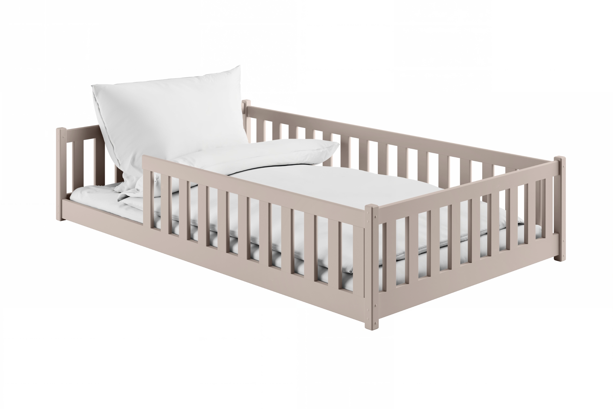 BELMO 120x200 Cashmere Kinderbett Laufstall Deine Möbel