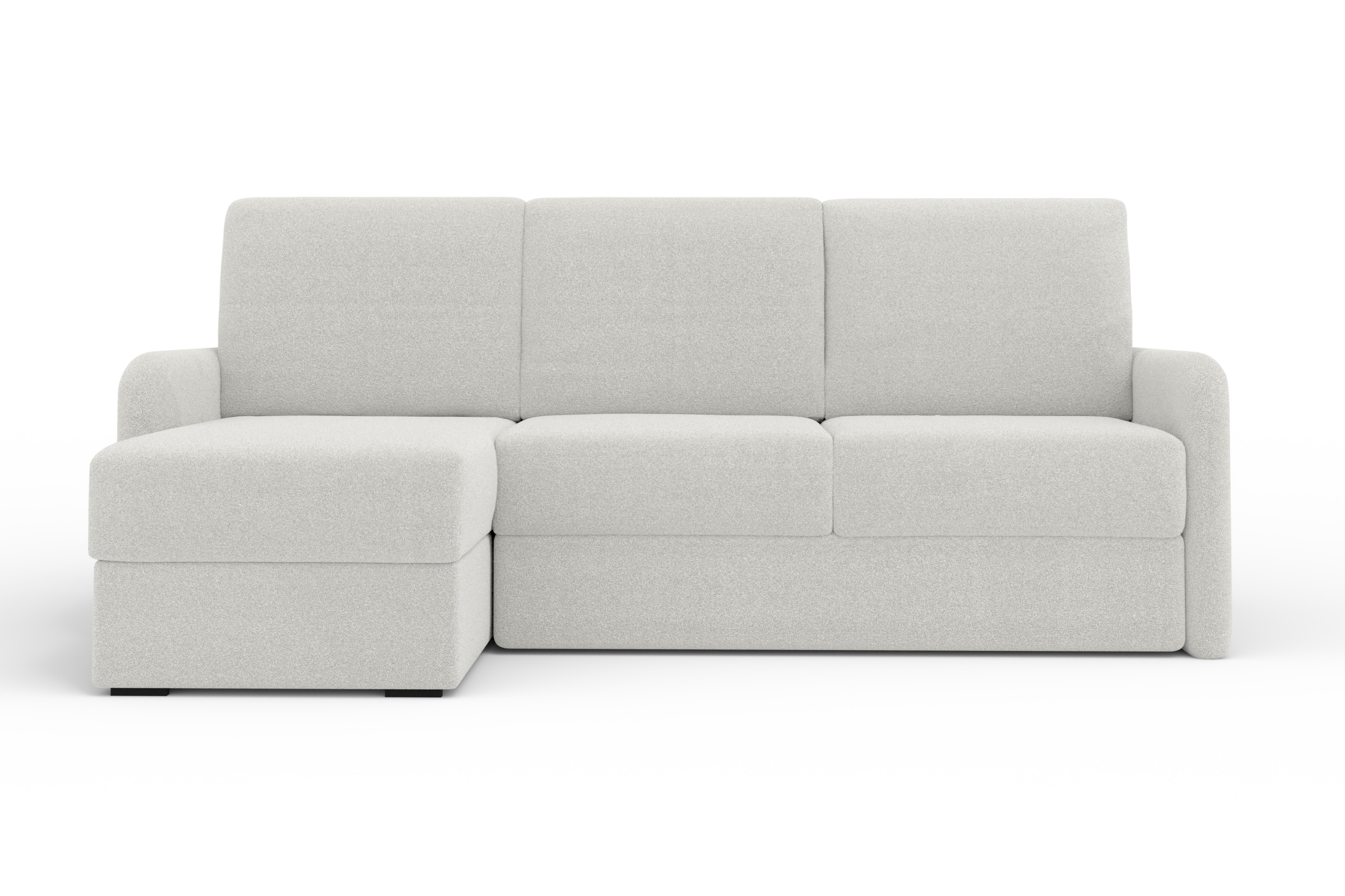 BIANCO Eckofa mit Schlaffunktion Bettkasten, Schlafsofa Möbel